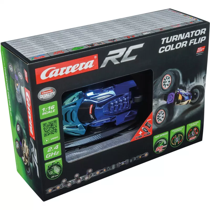 CARRERA RC Turnator Color Flip Stunt auto