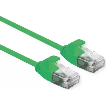 ROLINE 21.15.3937 sieťový kábel zelený 5 m Cat6a U/UTP (UTP) (21.15.3937)