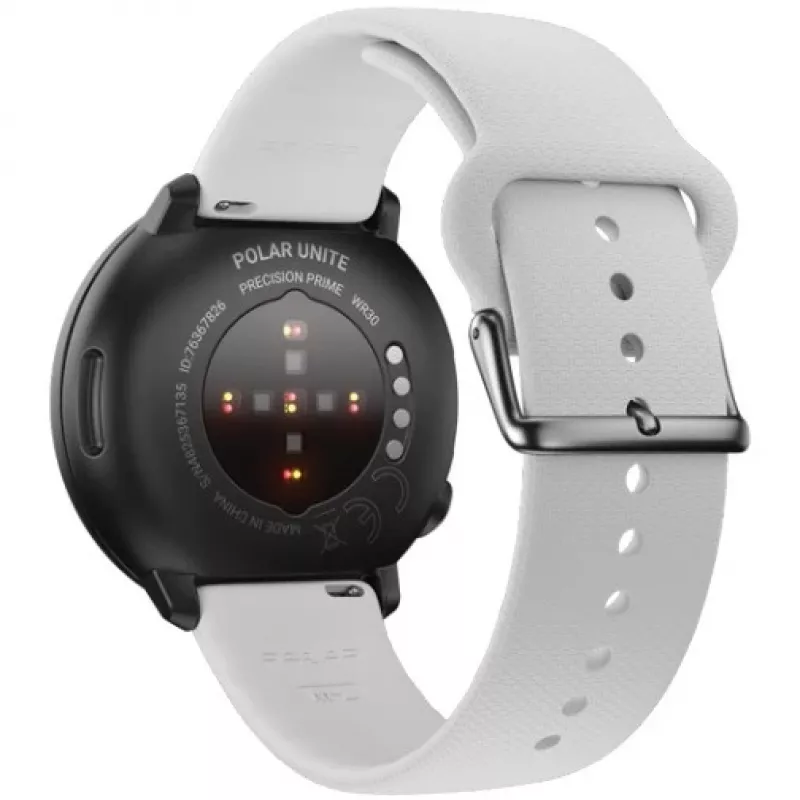 Polar Unite fitness hodinky, biele, S-L
