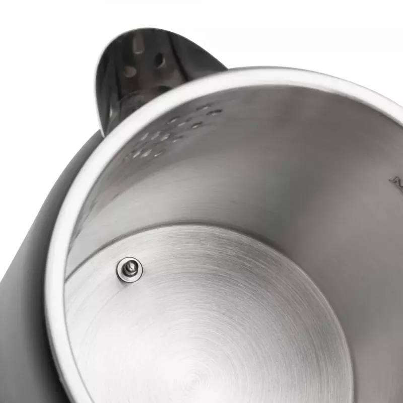 Jata JEHA1575 elektrická kanvica, 1,7 l, 1500 W, 5 nastavení teploty, čierna/nehrdzavejúca oceľ