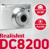 Agfa Photo DC8200 strieborný + puzdro + SD karta 16 GB