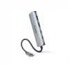 USB Type-C hub DICOTA D32061 10000 Mbit/s strieborný