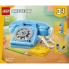 Stavebná hračka LEGO Creator 3-in-1 31174 Retro telefón sada, 383 dielov, 8+ rokov, 70×110×150 mm
