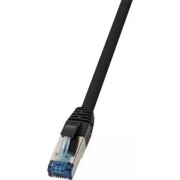 Sieťový kábel LogiLink CQ6095S RJ-45 Cat6a 10 m čierny