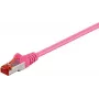 Microconnect SSTP605PI sieťový kábel ružový 5 m Cat6 S/FTP (S-STP)