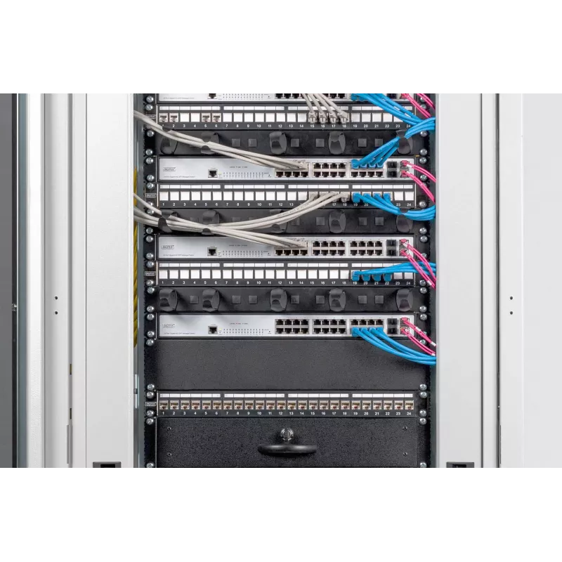 Slepý panel Digitus DN-19 BPN-02-SW