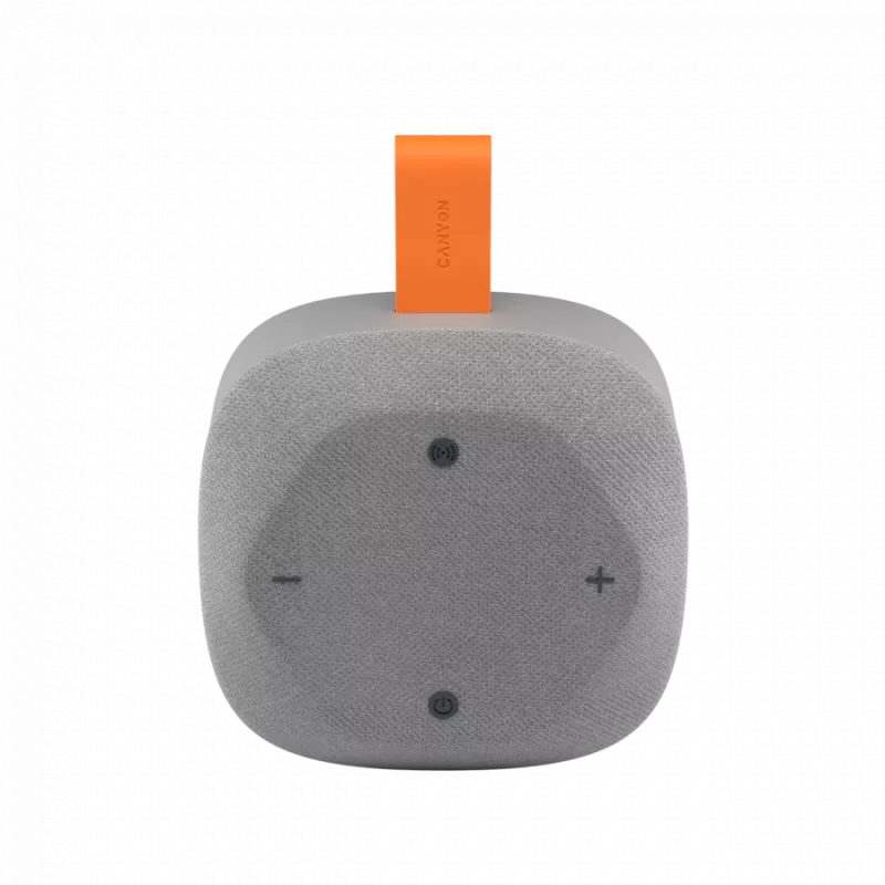 Prenosný reproduktor CANYON HEXAGON 10 TWS sivý oranžový
