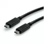 USB kábel ROLINE 11.02.9056 0,5 m USB 3.2 Gen 2 10 Gbit/s USB C čierny