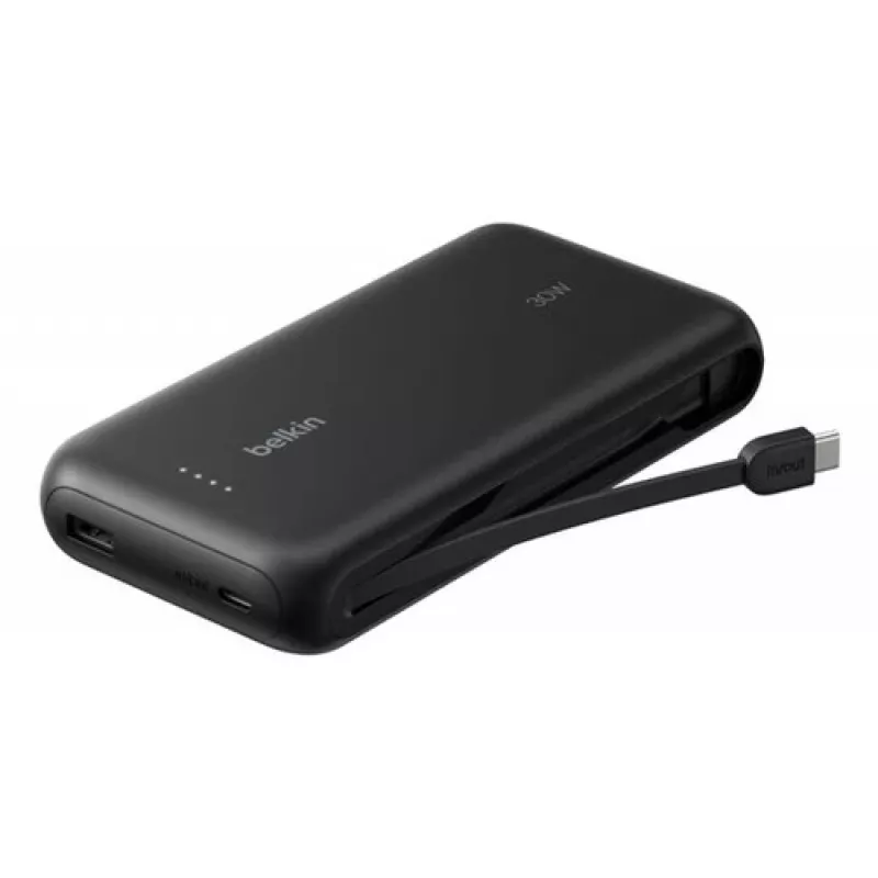 Prenosná powerbank Belkin GAMING POWERBANK 20000mAh s integrovaným USB-C káblom 30W