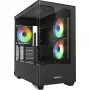 PC skriňa Sharkoon Elite Shark CM100 Tower Micro-ATX, bez napájacieho zdroja, čierna