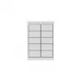 Avery Heavy Duty laserové etikety – polyesterové etikety – strieborná – 50,8 x 96 mm 200 kusov (20 listov x 10) (L6012-20)