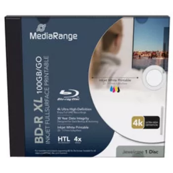 BD-R XL MediaRange MR520 100GB 4X - Blu-ray médium, Single-Layer XL kapacita