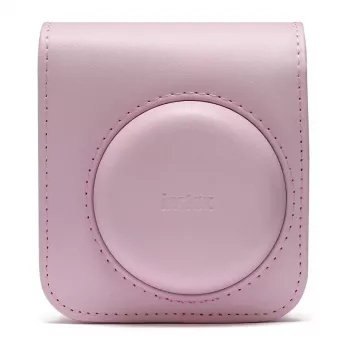 Kompaktné puzdro Fujifilm 4177084 ružové pre Instax Mini 12 s ramenným popruhom