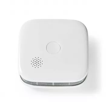 Detektor dymu Nedis WIFIDS21WT smart Wi‑Fi senzor dymu pre bezpečnosť domácnosti