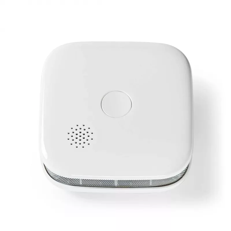 Detektor dymu Nedis WIFIDS21WT smart Wi‑Fi senzor dymu pre bezpečnosť domácnosti