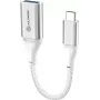 Alogic Super Ultra - USB adaptér - 24-pin USB-C (M) na USB Type-A (W) - USB 3.1 Gen 1 - 3 A - 15 cm - strieborný (ULCAA-SLV)