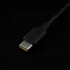 GaN napájací zdroj pre notebook QOLTEC 52419 65 W USB-C PD 5 V/20 V 3 A/3,25 A, 220–240 V, 1,8 m kábel, čierny