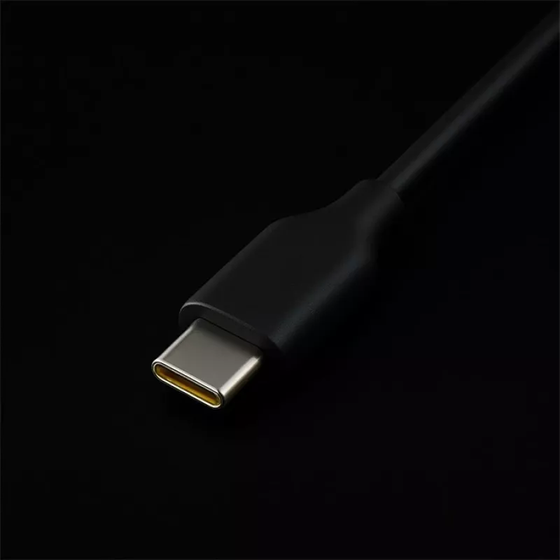 GaN napájací zdroj pre notebook QOLTEC 52419 65 W USB-C PD 5 V/20 V 3 A/3,25 A, 220–240 V, 1,8 m kábel, čierny