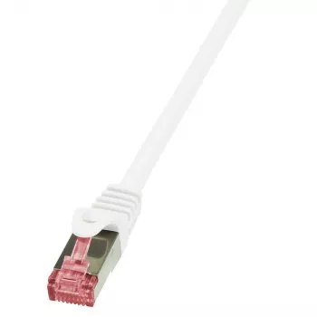 Sieťový kábel LogiLink 0,25 m RJ-45 Cat6 S/FTP biela