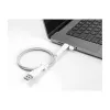 DeLOCK prachová krytka pre USB Type-A konektor samec a USB Type-C konektor samec sada 2 ks biela