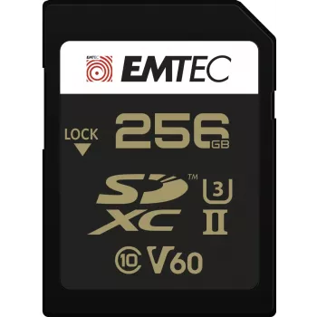 Pamäťová karta Emtec 256GB SDXC UHS-II ECMSD256GUHS2V60