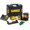 Laserová vodováha DeWalt DCE089D1G18-QW zelený lúč samonivelačná 360° s kompatibilitou prijímača