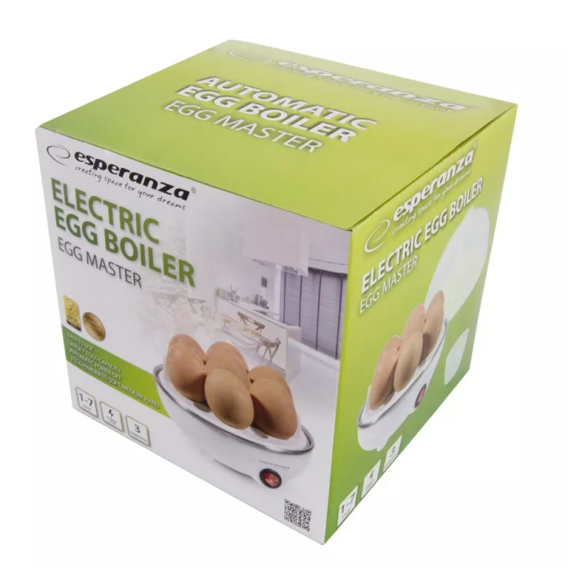 Esperanza EKE001 Varič vajec 7 vajec 350 W Biela