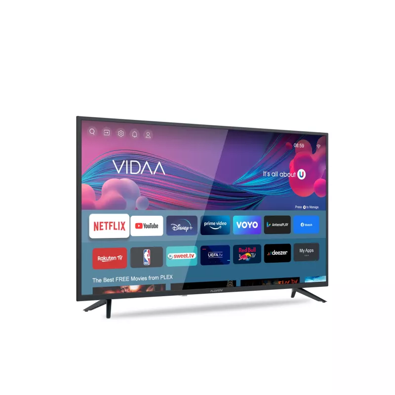 Televízor Allview 43iPlay6000-F, 108 cm, Smart TV, FullHD, LED, trieda E, čierna