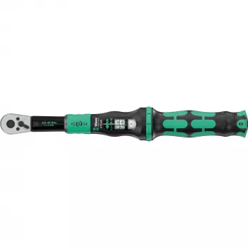 Momentový kľúč s prepínacou ráčňou Click-Torque Lock A 5 čierny/zelený, výstup 1/4, 2,5 až 25 Nm