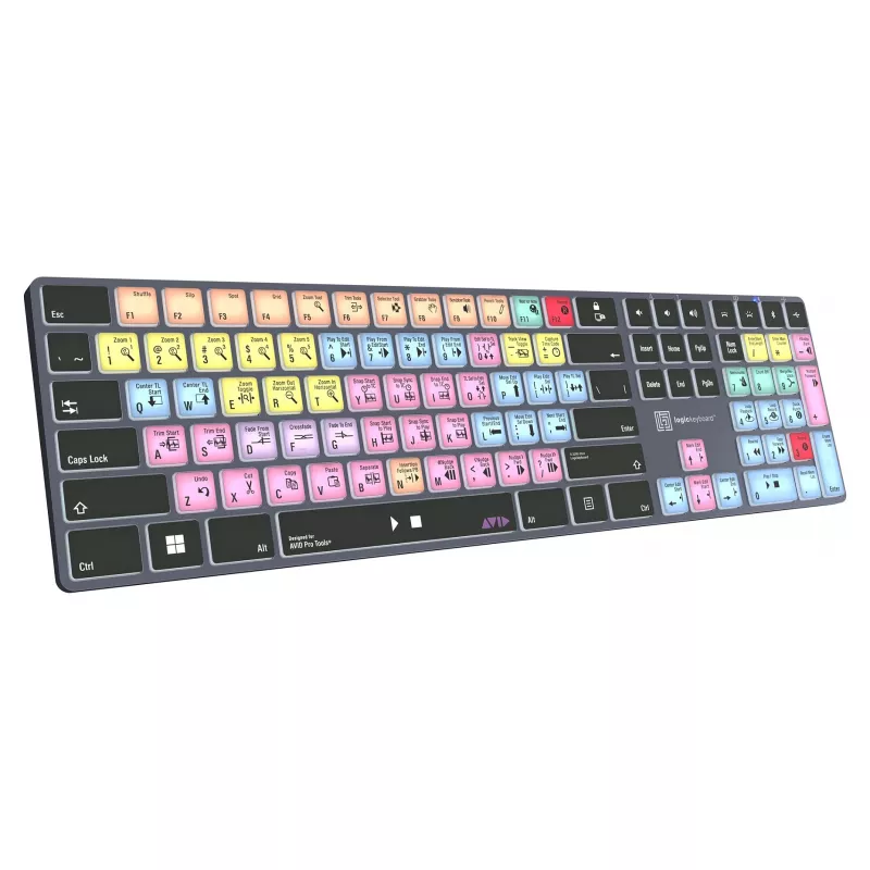 Logickeyboard Avid Pro Tools Titan DE PC klávesnica LKB-PT-TPC-DE