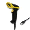 Qoltec 50867 laserová čítačka čiarových kódov 1D/2D, USB, čierna