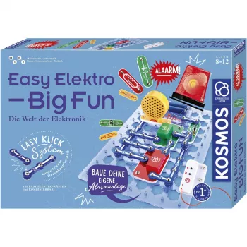 Kosmos Easy Elektro - Big Fun, elektronická stavebnica, elektrina, 8 rokov, viacfarebná
