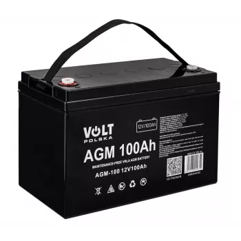 Volt Polska batéria Agm 12V 100 AH