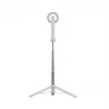 Selfie tyč FIXED FIXSN-M-WH — skladacia hliníková tyč s Bluetooth, maximálna dĺžka 72 cm, biela