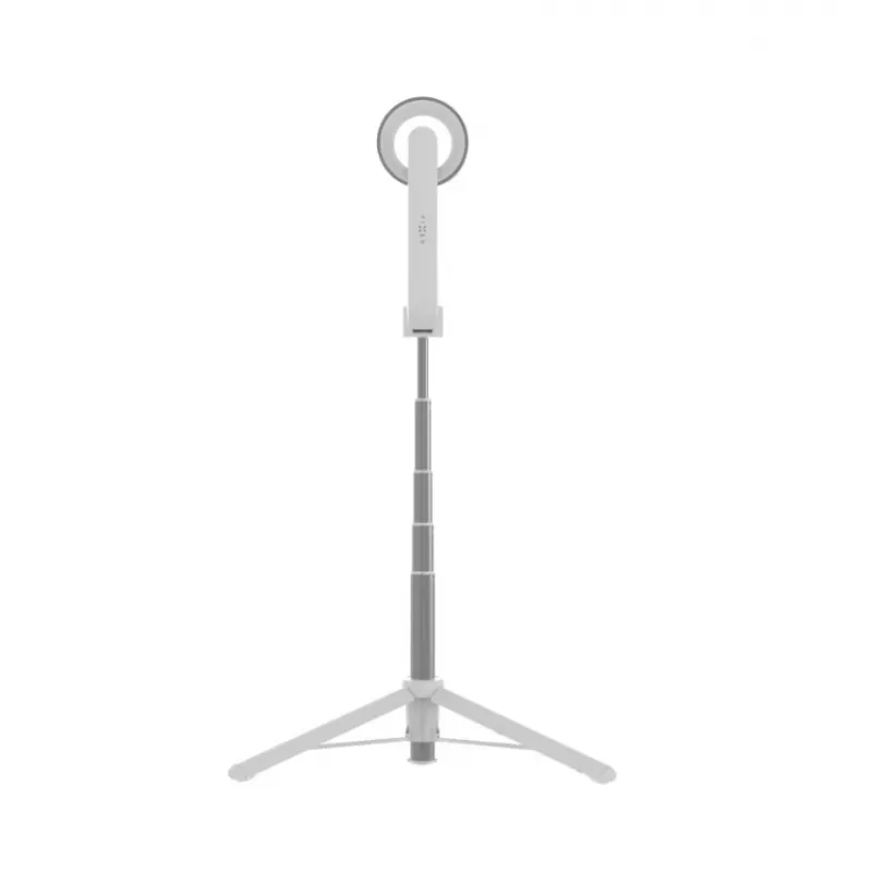 Selfie tyč FIXED FIXSN-M-WH — skladacia hliníková tyč s Bluetooth, maximálna dĺžka 72 cm, biela