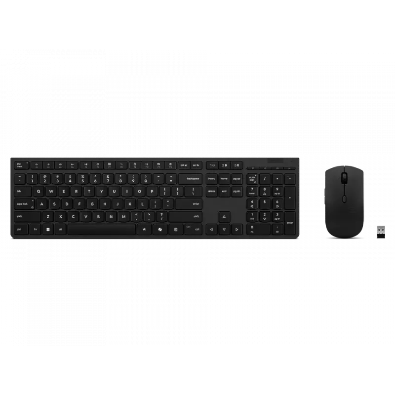 Bezdrôtová sada klávesnice a myši Lenovo 4X31R64354 Bluetooth sivá