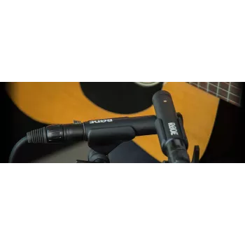 Štúdiový kondenzátorový mikrofón RØDE M5 — káblový, 20–20000 Hz, 200 Ω, -34 dB, 20×100 mm, čierny