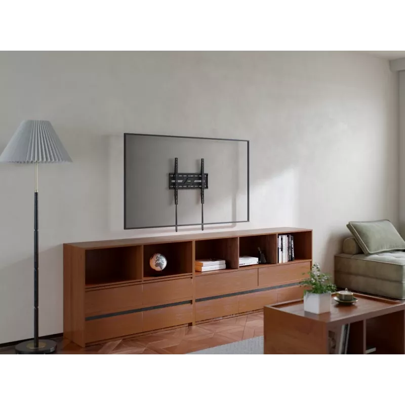Gembird WM-75F-02 TV držiak na stenu (pevný), 32“–75“, čierny