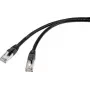 Renkforce RF-4538210 sieťový kábel čierny 50 m Cat6a S/FTP (S-STP) (RF-4538210)