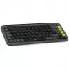 Logitech POP ICON COMBO Swiss, grafitová/zelená, Bluetooth, Swiss, 920-013275