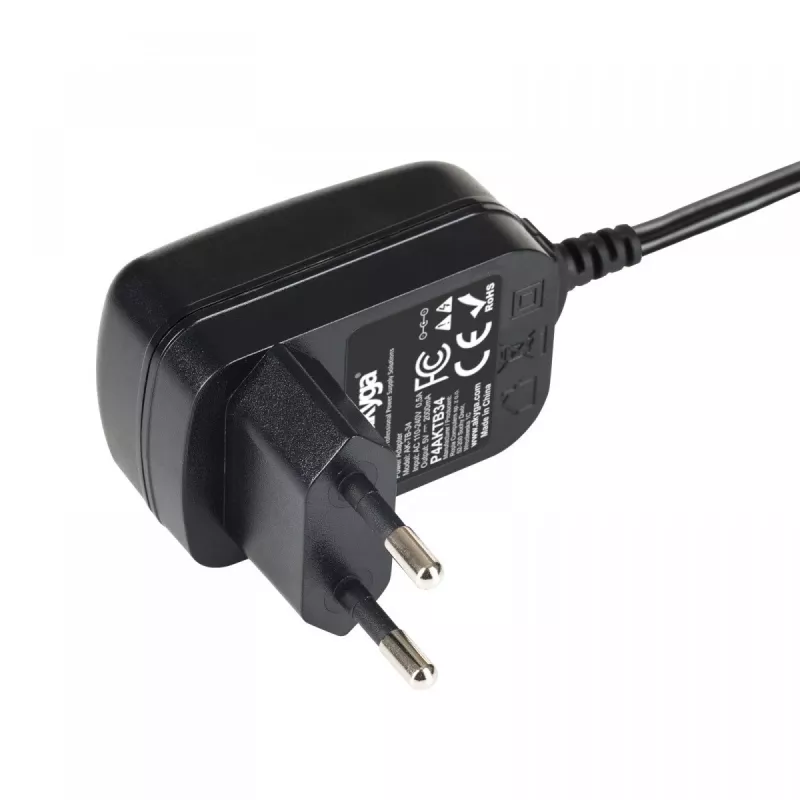 Akyga AK-TB-34 univerzálny napájací zdroj, 5 V, 2 A, 10 W, 3,5 x 1,35 mm, 1,5 m