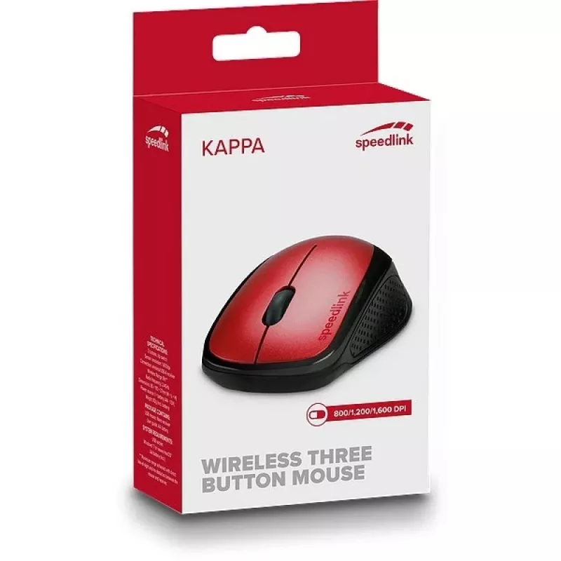 Myš SPEEDLINK Kappa Office pravácka RF Wireless