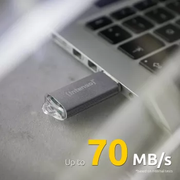 Intenso MEMORY DRIVE FLASH USB3.2/256GB 3541492 USB flash disk USB Type-A 3.2 Gen 1 (3.1 Gen 1) strieborná
