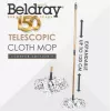 Parný čistič Beldray LA069066GRYEU7 1500W ľahký na tvrdé podlahy, rýchle parné čistenie