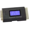 DeLOCK 18159 tester napájacích zdrojov III pre ATX/BTX/ITX, čierno-biely