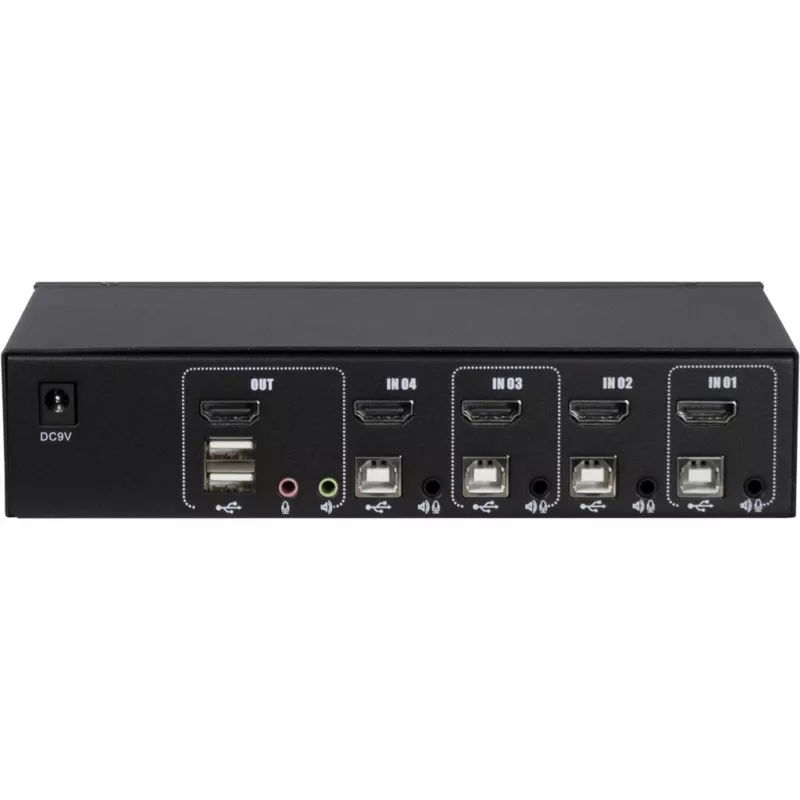 KVM prepínač Inter-Tech AS-41HA HDMI