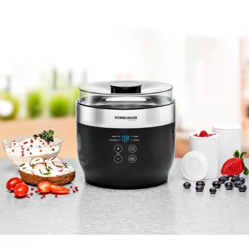 Rommelsbacher JG 80 jogurtovač 1,2 l tvaroh - jogurt 20 W (JG80)