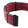 Interný napájací kábel CableMod CM-PCAB-BKIT-NKCR-3PK-R Carbon Red