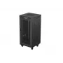 Racková skriňa LANBERG FF01-6624-23BL 24U samostatne stojaca 19 palcov 600×600 mm IP20 čierna