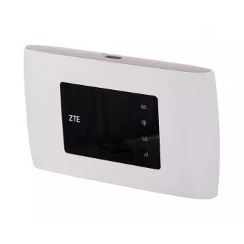 Mobilný sieťový router ZTE MF920C — LTE 4G (800/900/1800/2100/2600 MHz), WLAN 150 Mbit/s, 2000 mAh batéria, biely